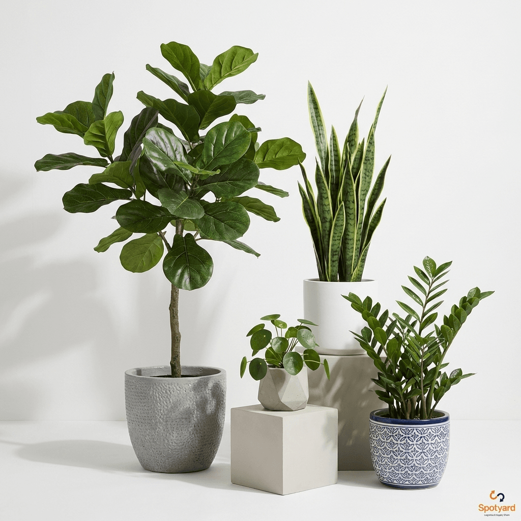 Artificial Plants & Planters